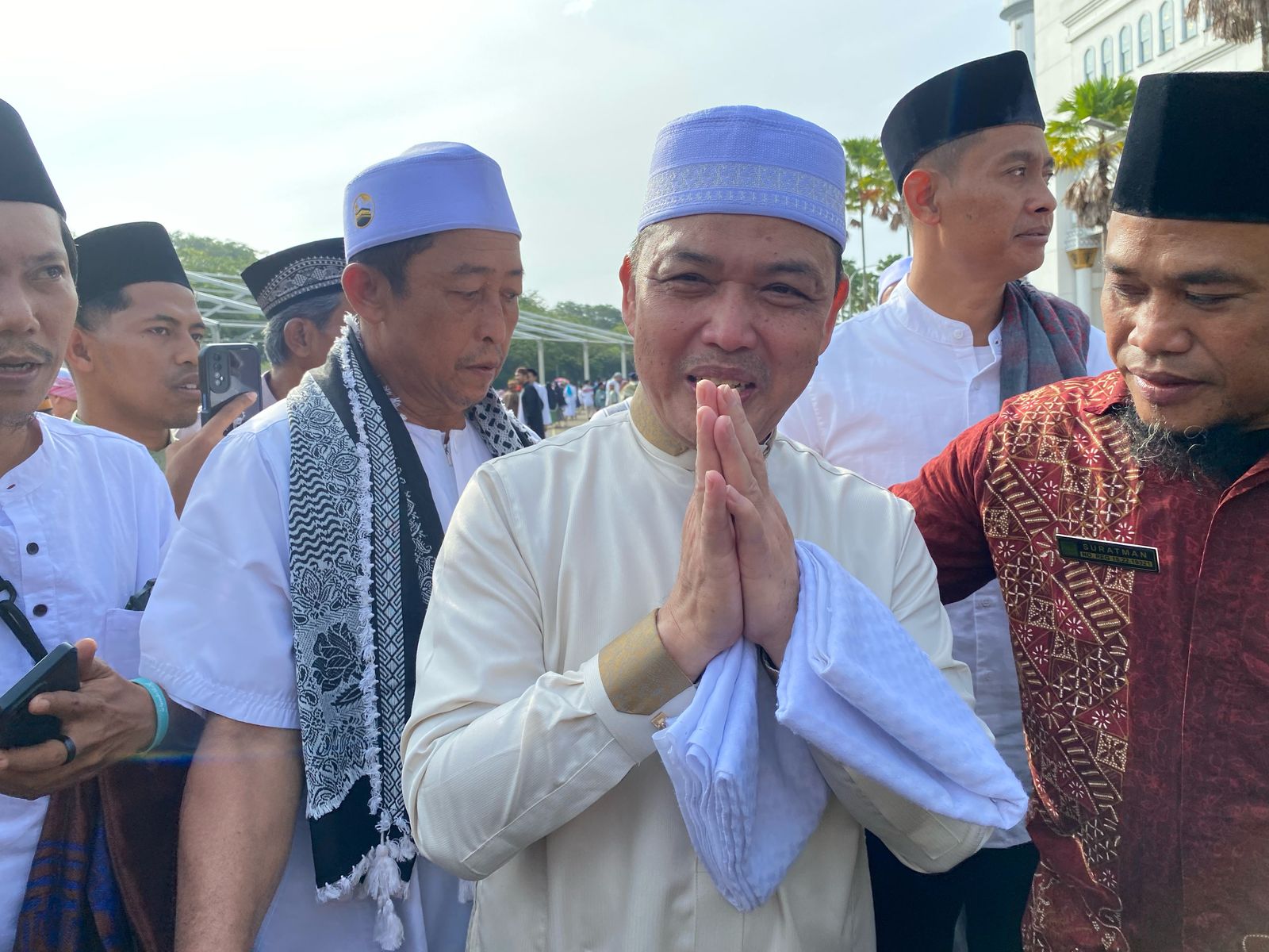 Foto: Gubernur Ria Norsan Akan Bangun Eskalator di Masjid Raya Mujahidin Tahun Ini | Pifa Net