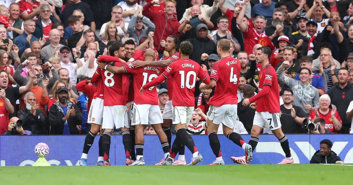 Foto: Fernandes Jadi Penentu, Manchester United Raih Kemenangan Perdana di Liga | Pifa Net