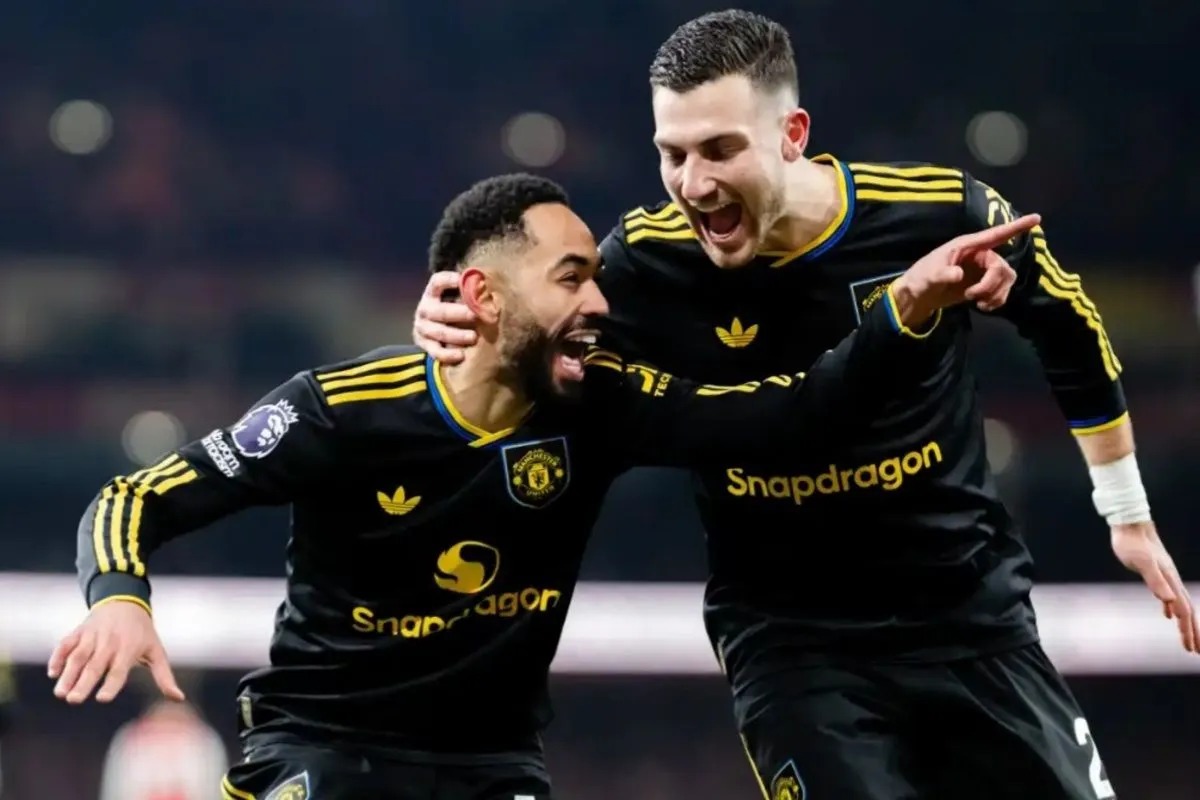 Foto: Manchester United Tumbangkan Arsenal 3-2 di Emirates, Cunha Jadi Penentu Kemenangan | Pifa Net