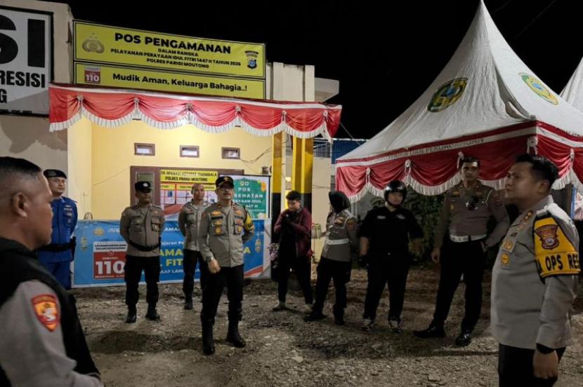 Polres Parigi Moutong Siagakan 111 Personel Amankan Arus Mudik Lebaran 2026. Antara