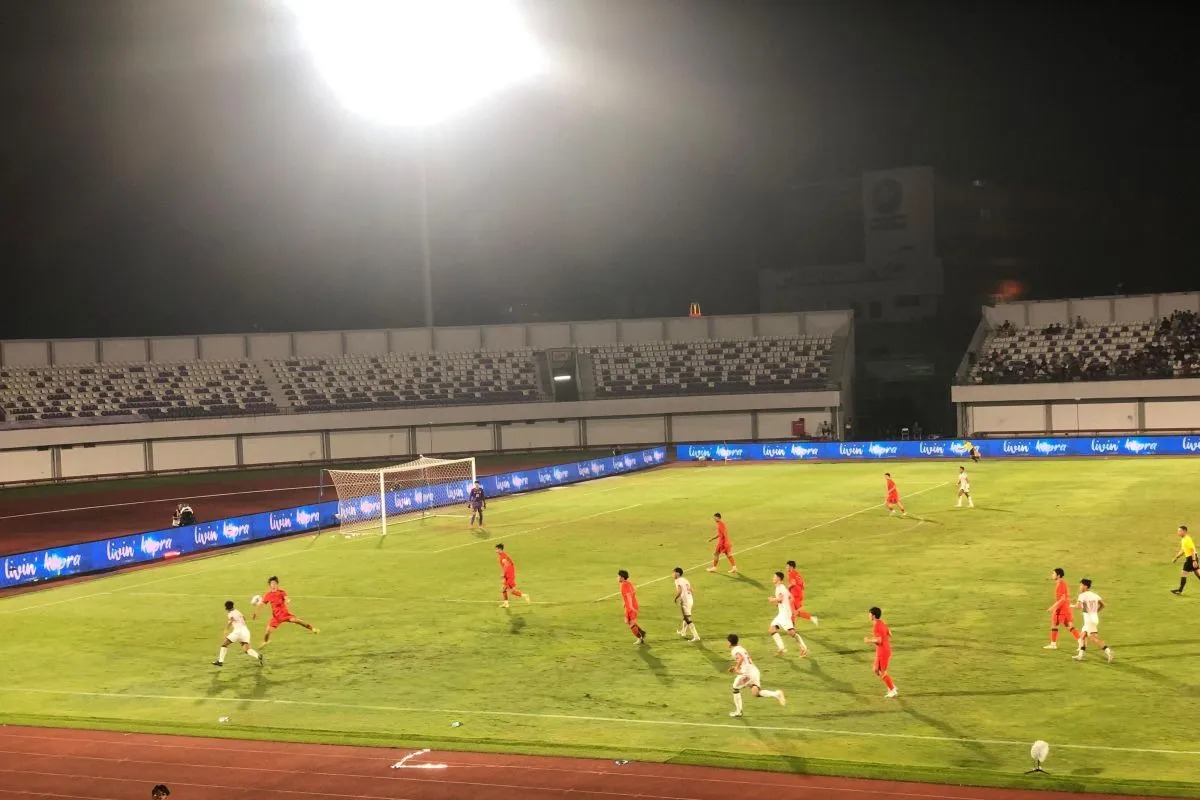 Foto: Timnas U-17 Indonesia Dibantai China 0-7 pada Laga Uji Coba di Tangerang | Pifa Net
