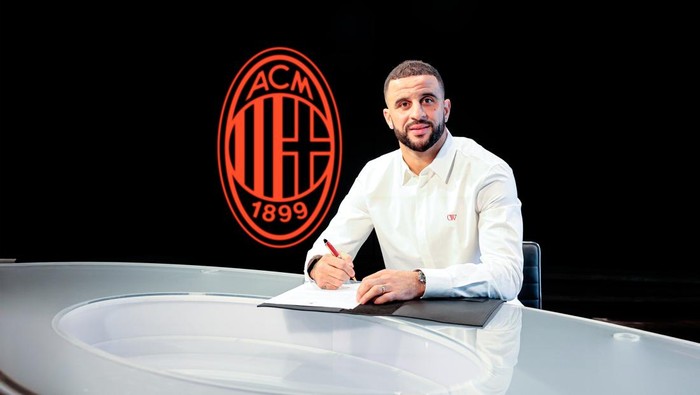 Foto: Kyle Walker Hijrah ke AC Milan, Tammy Abraham dan Fans Jadi Alasan Utama | Pifa Net