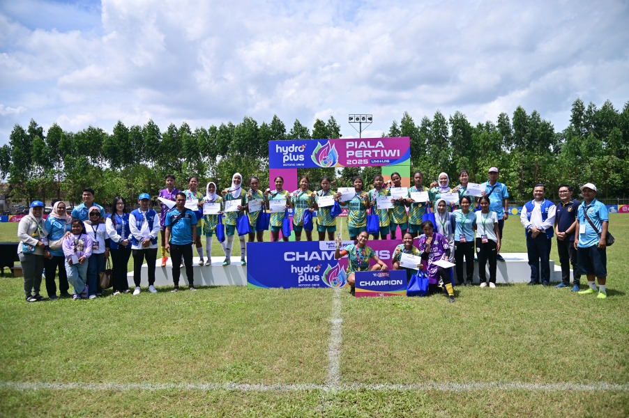 Foto: Putri Tangsel City Sabet Gelar Juara U-14 & U-16 Hydroplus Piala Pertiwi Banten | Pifa Net
