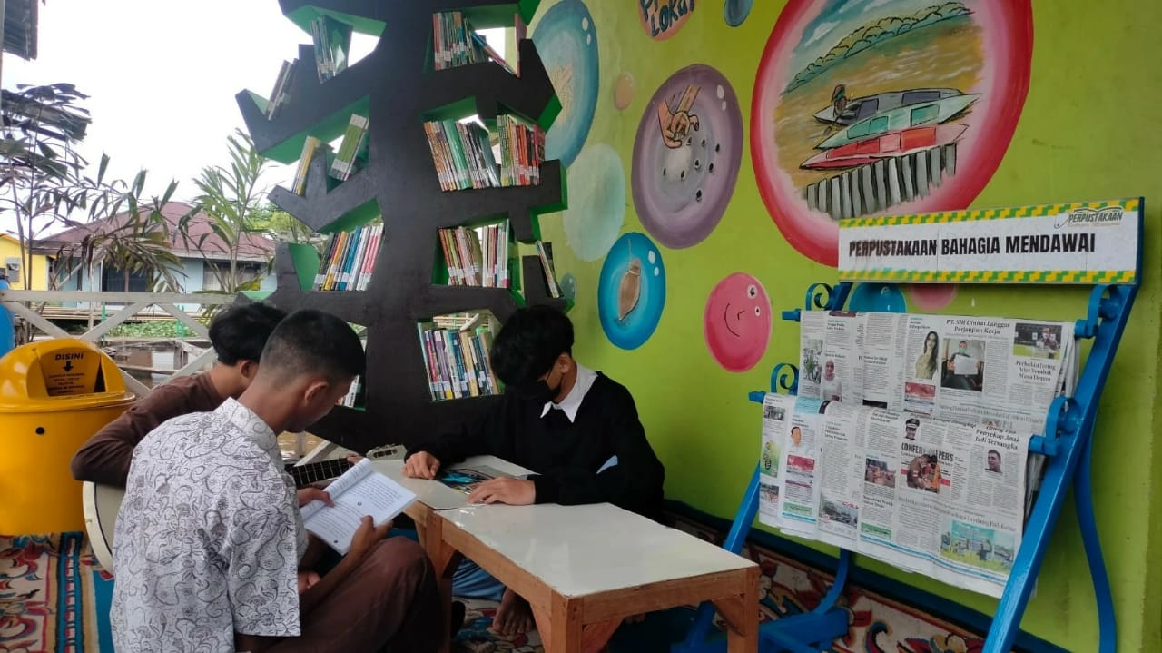 Foto: Perpustakaan Bahagia Mendawai Wakili Kalbar ke Tingkat Nasional, Bahasan Berharap Jadi Role Model | Pifa Net
