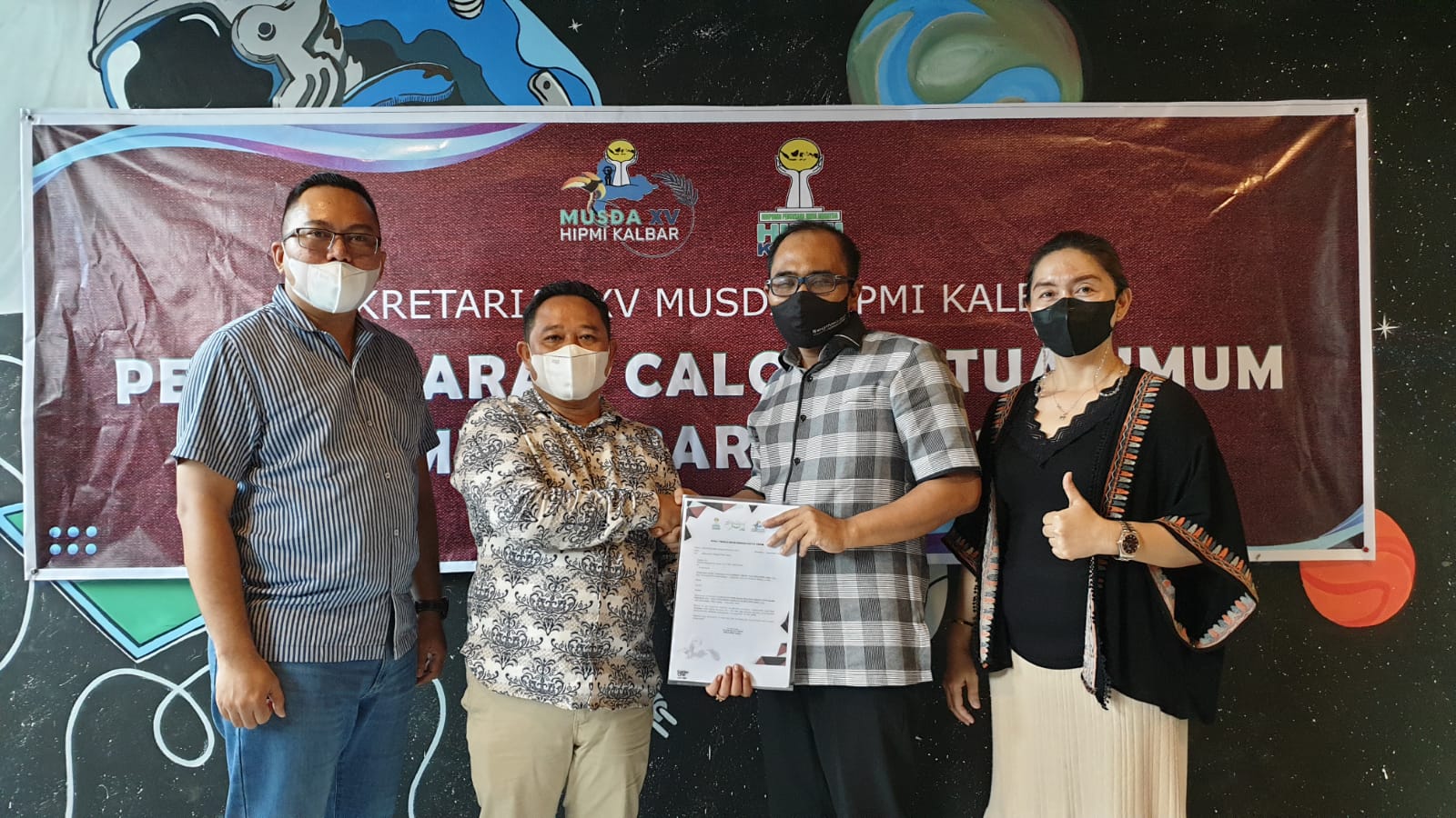 Foto: Harapan Sharon Bila Terpilih Jadi Ketum HIPMI Kalbar!  Berikut Keterangan Ketua Tim Sukses, Hairi Samad | Pifa Net