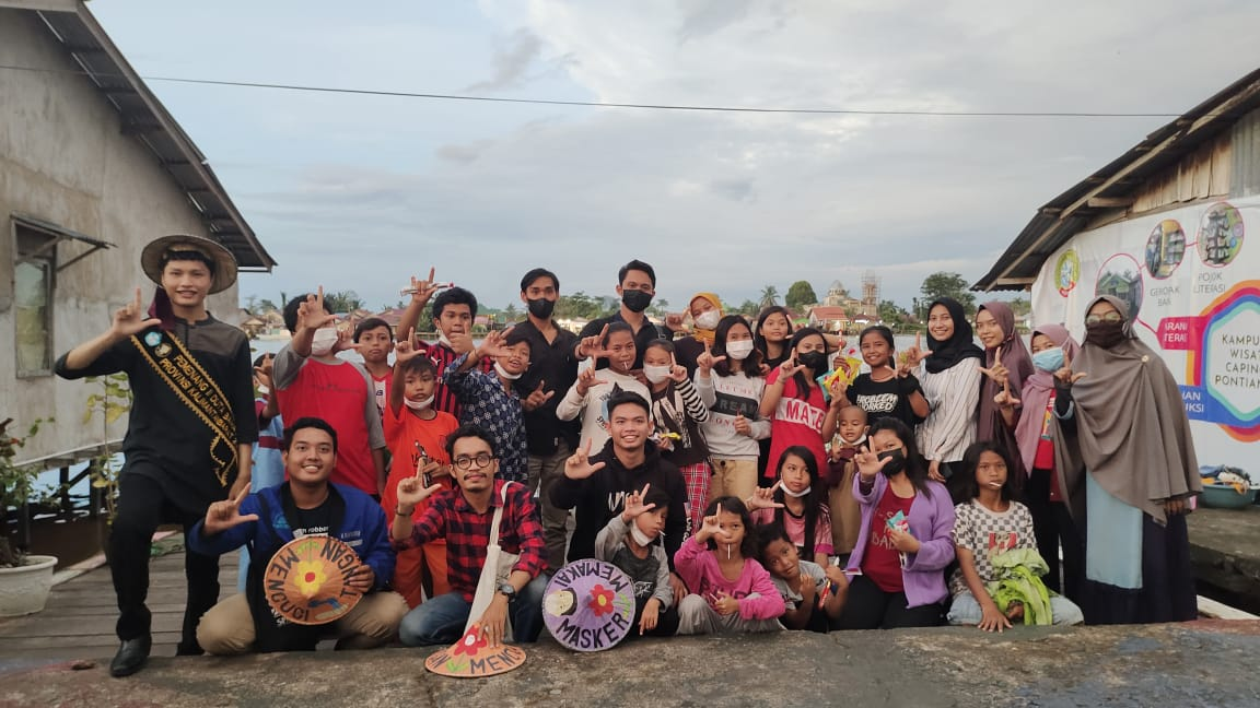 Kegiatan Hari Literasi Internasional di Perpustakaan Bahagia Mendawai, Foto: Dok. Pifa