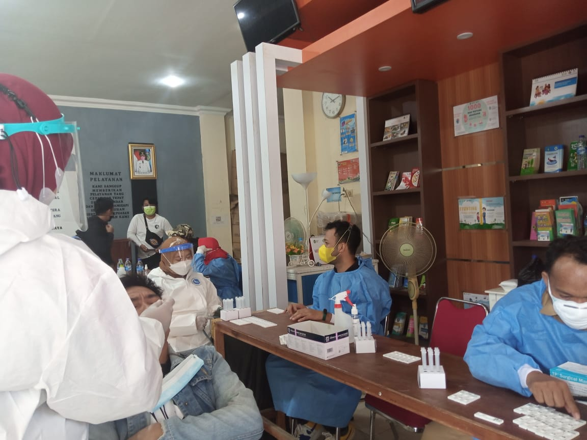 Foto: Dinkes Kayong Utara Gelar Antigen Gratis Peserta CPNS dan PPPK 2021 | Pifa Net