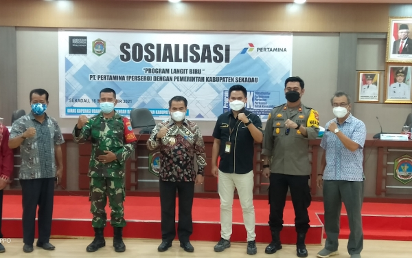Foto: Bupati Sekadau Apresiasi Program Langit Biru  | Pifa Net