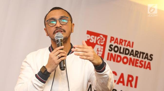 Foto: Giring Ganesha Minta Masyarakat Jangan Pilih Anies Baswedan Sebagai Presiden  | Pifa Net