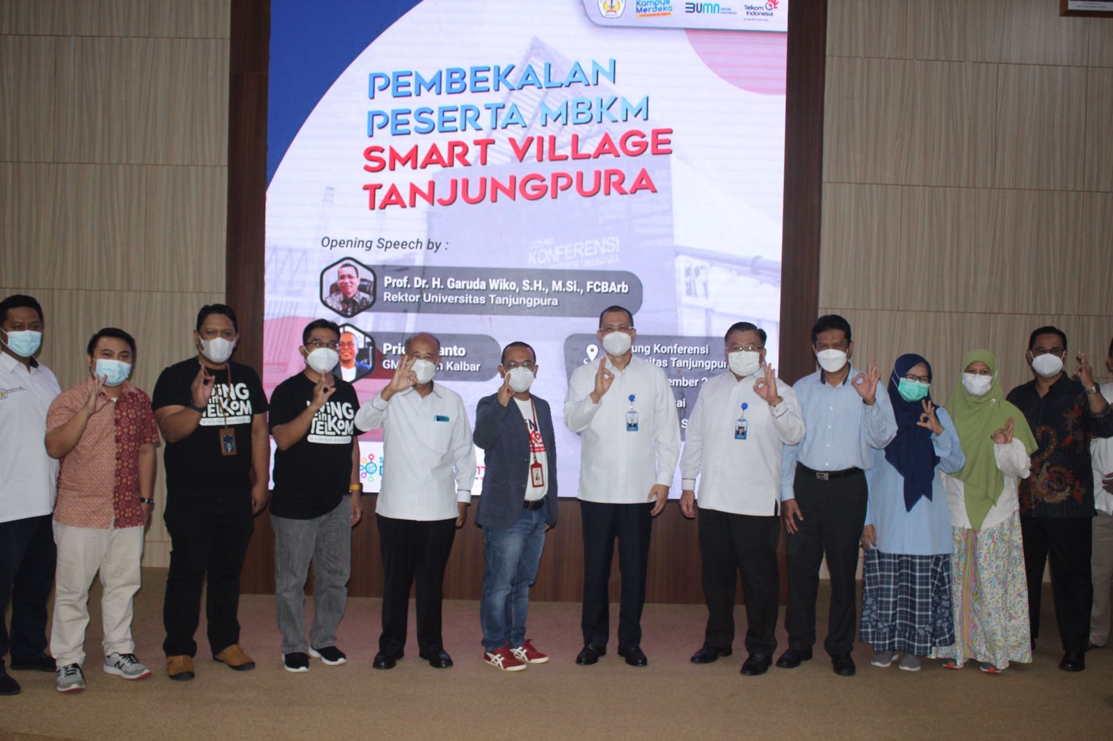 Foto: Tim MBKM Smart Village Prodi Rekayasa Sistem Komputer FMIPA Untan Ikuti Pembekalan dari Universitas | Pifa Net