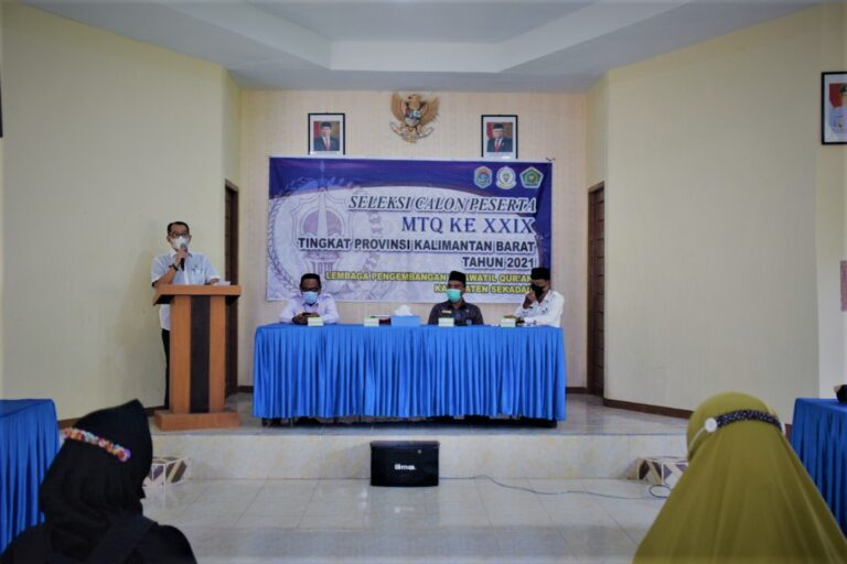 Foto: Buka Seleksi Calon Peserta MTQ Ke-29 Tingkat Provinsi Kalbar Sekda Sekadau Harapkan Dapat Meraih Prestasi  | Pifa Net