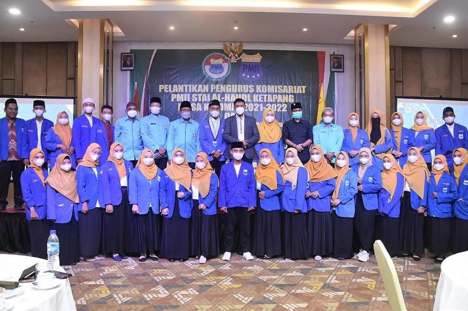 Foto: Wabup Farhan Hadiri Pelantikan Pengurus Kkmisariat PMII STAI AL-HAUDL Serta B Buka Dialog Interaktif Kader PMII Ketapang | Pifa Net