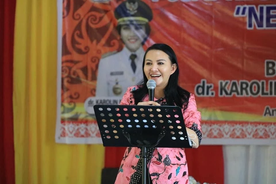 Foto: Bupati Landak Resmikan Perkumpulan PKSB "Nek Sanggup" Sekolah Kristen Agape | Pifa Net