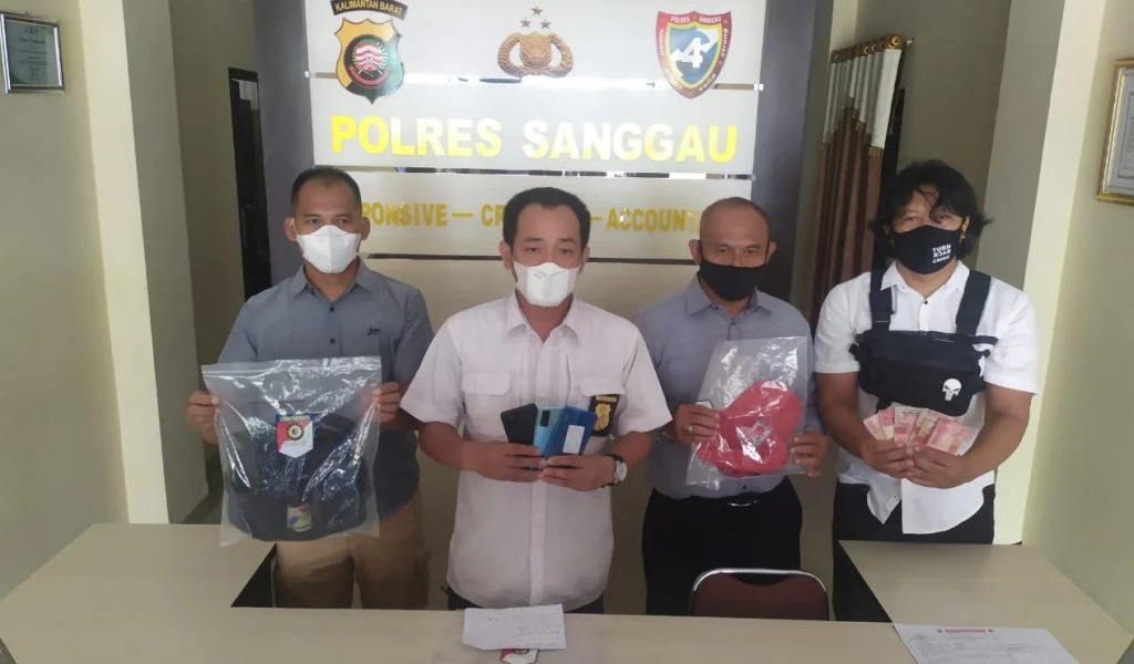 Foto: Polda Kalteng dan Satreskrim Polres Sanggau Berhasil Ringkus Pelaku Curas di SPBU Simpang Tanjung-Sosok | Pifa Net