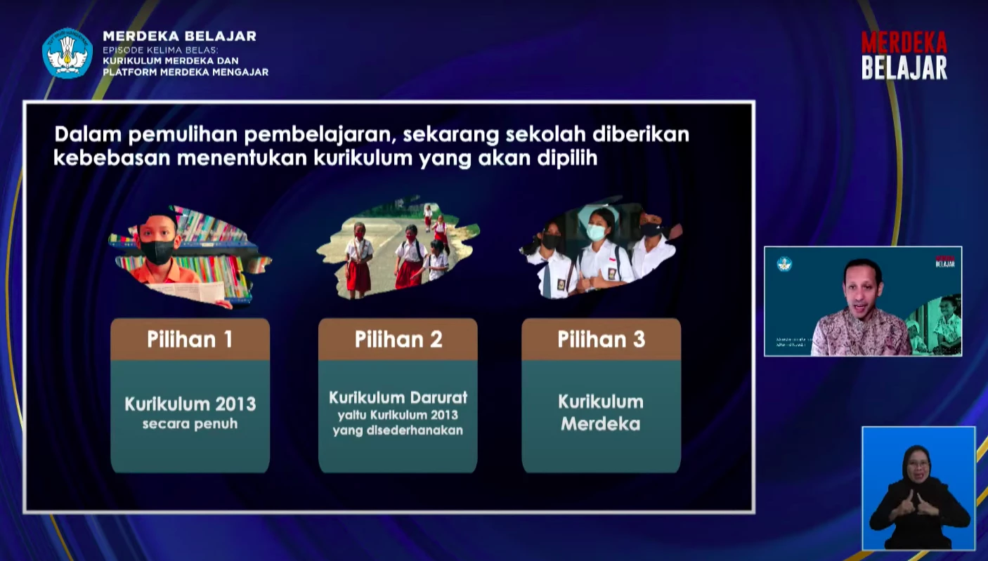Foto: Pulihkan Pembelajaran Pascapandemi, Kemendikbudristek Luncurkan Kurikulum Merdeka dan Platform Merdeka Mengajar | Pifa Net