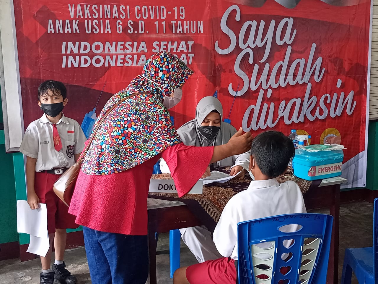 Foto: Dukung Percepatan Herd Immunity, BINDA Kalbar Konsisten Gelar Vaksinasi di Kabupaten/Kota | Pifa Net