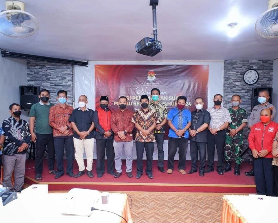 Foto: Asisten I Setda Ketapang Hadiri Peluncuran Hari Pemungutan Suara KPU RI | Pifa Net