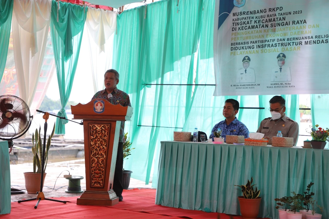 Foto: Pemekaran Kecamatan Kumpai Raya 2023 Dibahas dalam Musrenbang Kecamatan Sungai Raya | Pifa Net
