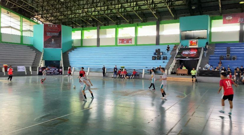 Foto: Sempat Terjadi Kesalahpahaman di Lapangan, Begini Penjelasan Panitia Justitia Futsal Championship 2022 | Pifa Net