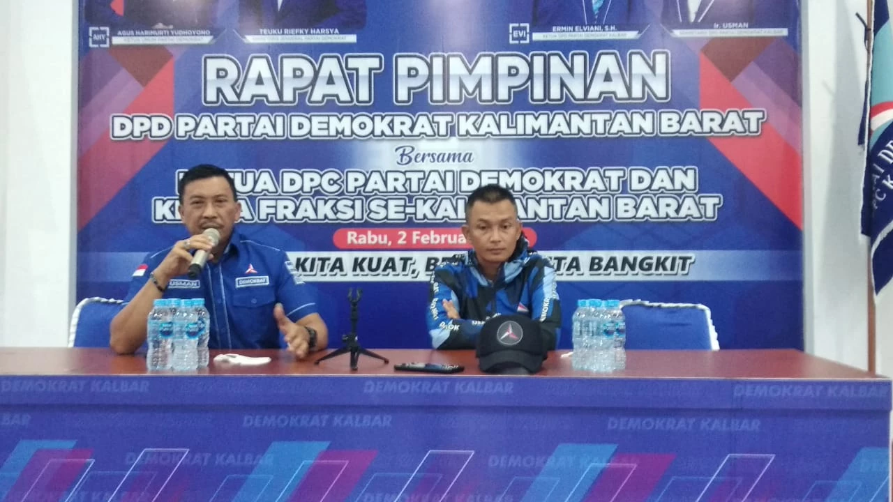 Foto: Partai Demokrat Kalbar Adakan Muscab Dalam Waktu Dekat, Agendakan Pemilihan Ketua DPC | Pifa Net