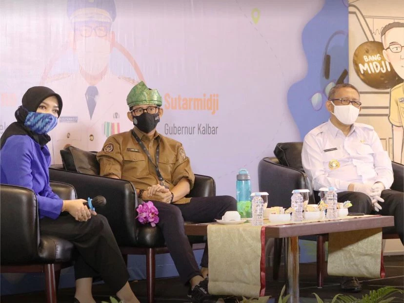 Foto: Tak Hanya Ekowisata, Menparekraf Juga Siap Dukung Wisata Perbatasan Kalbar | Pifa Net
