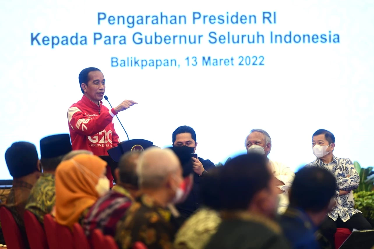 Foto: Arahan Presiden Jokowi kepada Para Gubernur se-Indonesia yang Ikut Tinjau IKN | Pifa Net