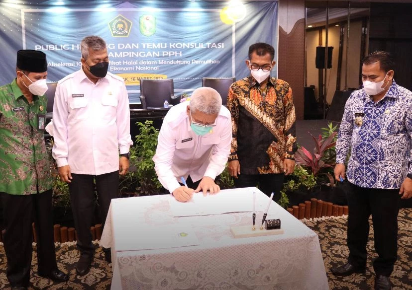 Foto: Pemprov Kalbar Dukung Akselerasi Sertifikasi Halal | Pifa Net