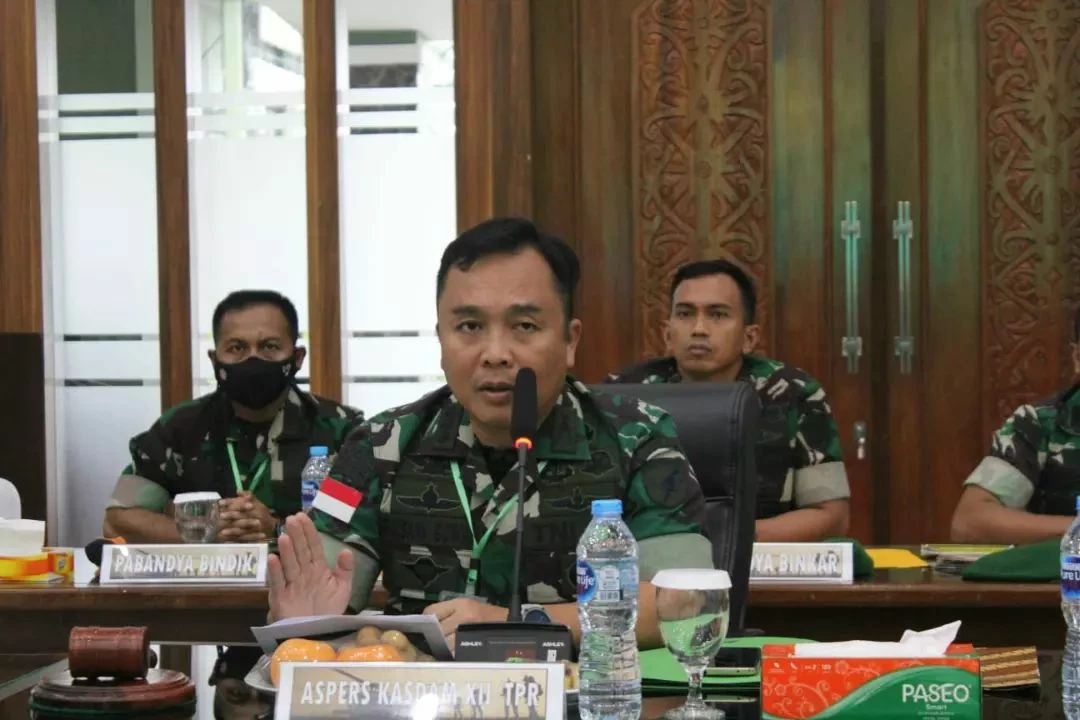Foto: Sosialisasikan Kebijakan Pimpinan, Aspers Kasdam XII/Tpr Pimpin Rakernis Bidang Personel | Pifa Net