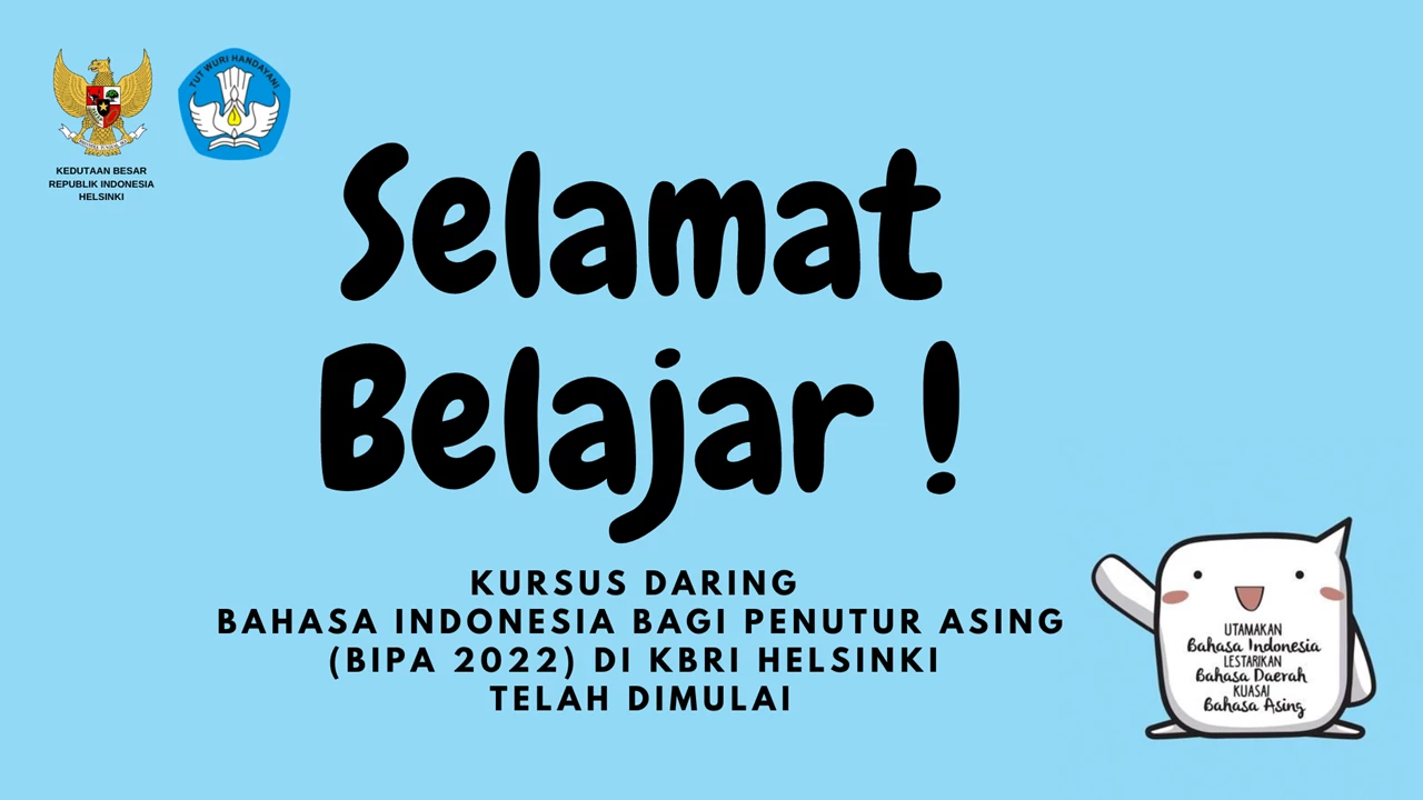 Foto: Kedubes Promosi Bahasa dan Budaya Indonesia di Finlandia dan Estonia | Pifa Net