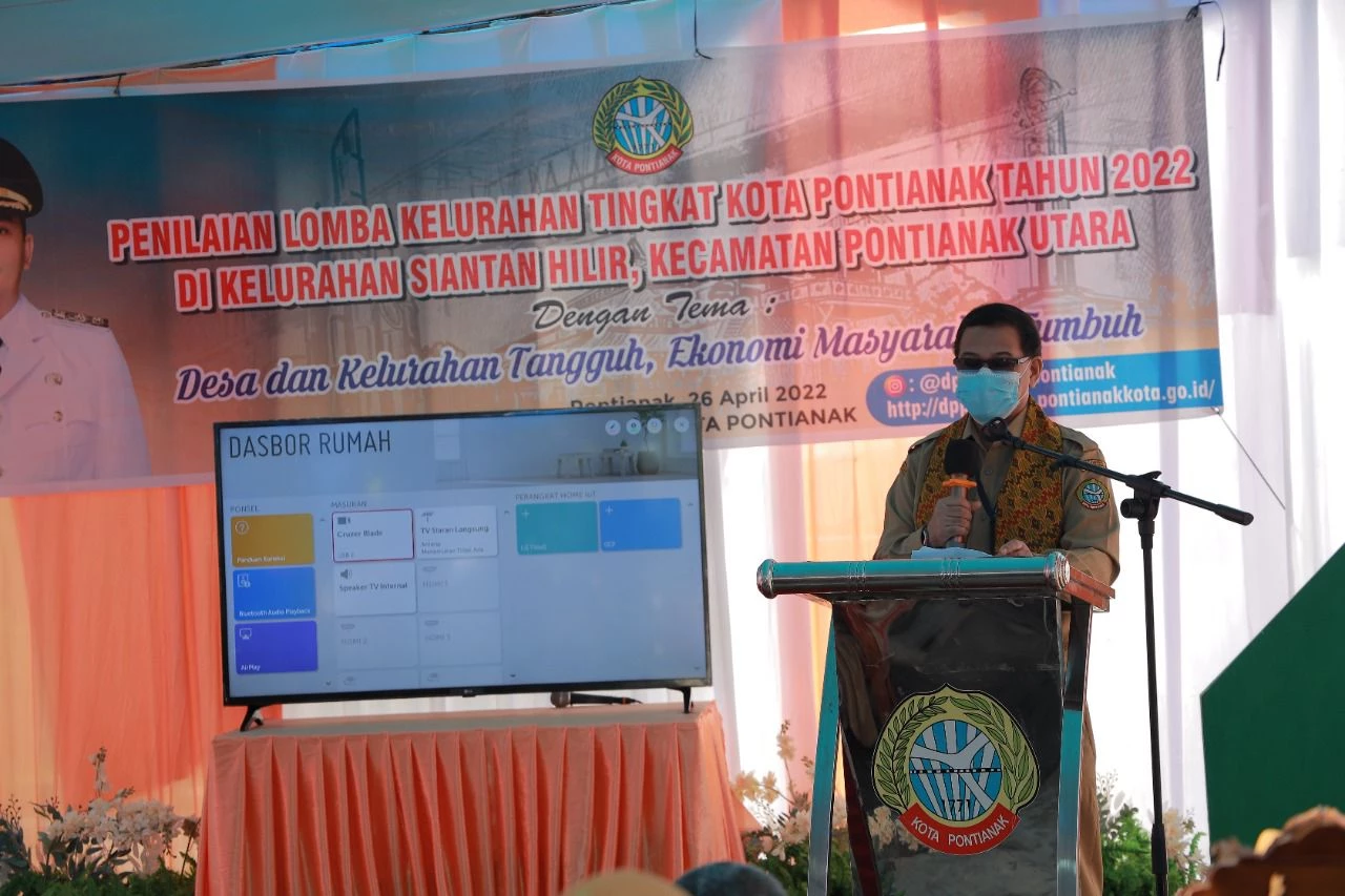 Foto: Segudang Inovasi Berbasis Teknologi Siantan Hilir Ramaikan Lomba Kelurahan | Pifa Net
