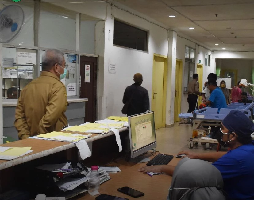 Foto: Sekda Kalbar Tinjau Langsung RSUD dr. Soedarso untuk Optimalisasi Pelayanan | Pifa Net