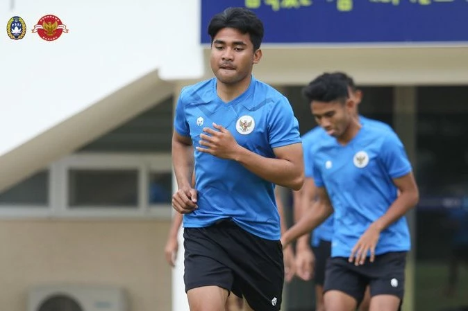 Foto: Kehadiran Asnawi Tambahan Amunisi untuk Skuad Garuda Muda di SEA Games 2021 | Pifa Net