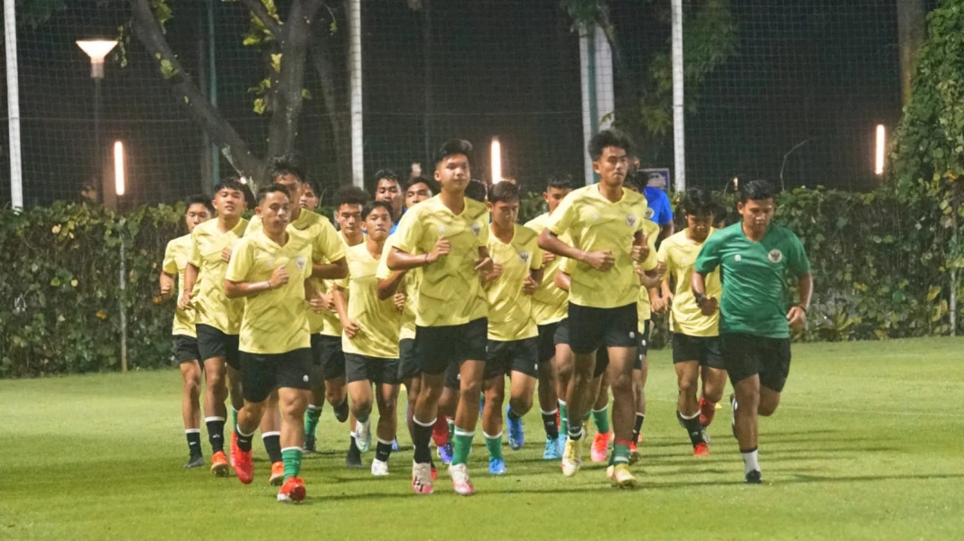 Foto: Latihan Perdana Timnas U-19 Indonesia untuk Toulon Cup di Prancis | Pifa Net