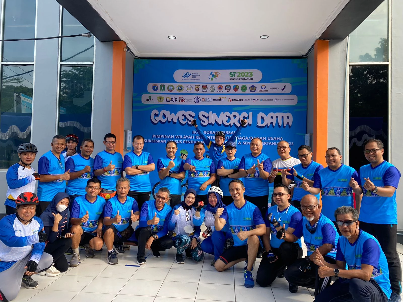 Foto: Gelar Gowes Sinergi Data, BPS Kalbar Gaungkan Sensus Penduduk 2020 Lanjutan dan Sensus Pertanian 2023 | Pifa Net