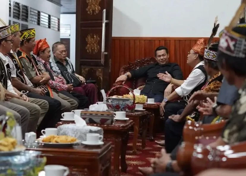 Foto: Bupati Kapuas Hulu Terima Kunjungan Panitia Pelaksana Gawai Raa Lamba' Lalo | Pifa Net