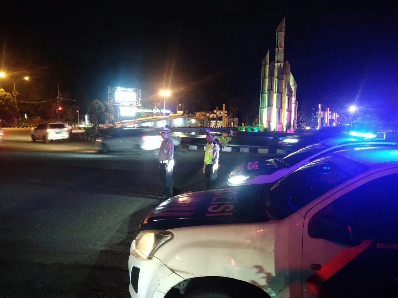 Foto: Polisi Bidik Balap Liar yang Bikin Resah di Pontianak | Pifa Net