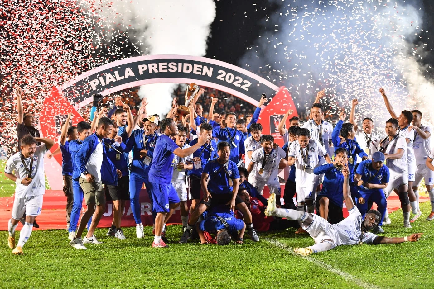 Foto: Arema FC Kampiun Piala Presiden 2022 | Pifa Net