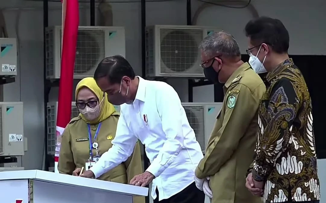 Foto: Makin Modern, Presiden Jokowi Resmikan Tower A dan B RSUD Soedarso | Pifa Net