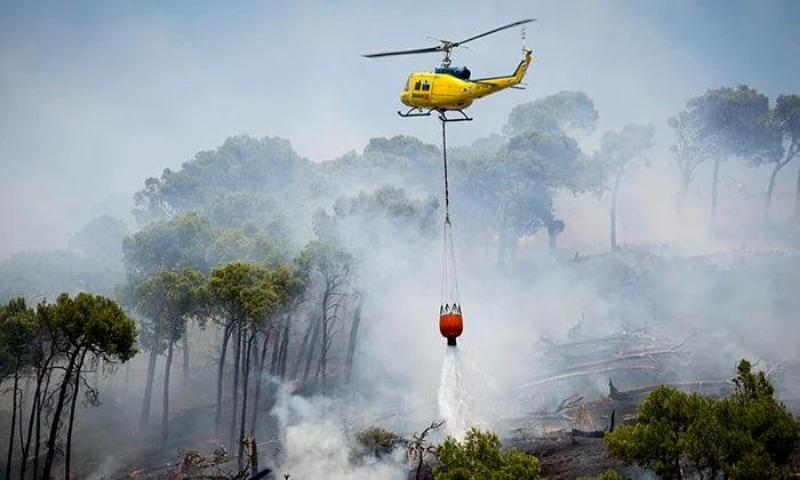 Foto: Tujuh Helikopter Siaga Penanganan Karhutla di Kalbar | Pifa Net