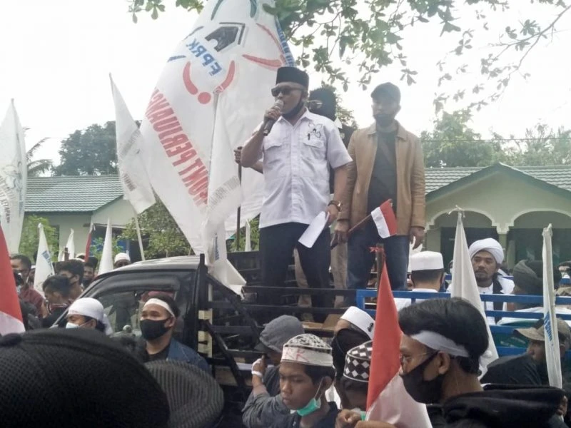 Foto: Pentolan Front Perjuangan Rakyat Ketapang Ditangkap Polisi | Pifa Net