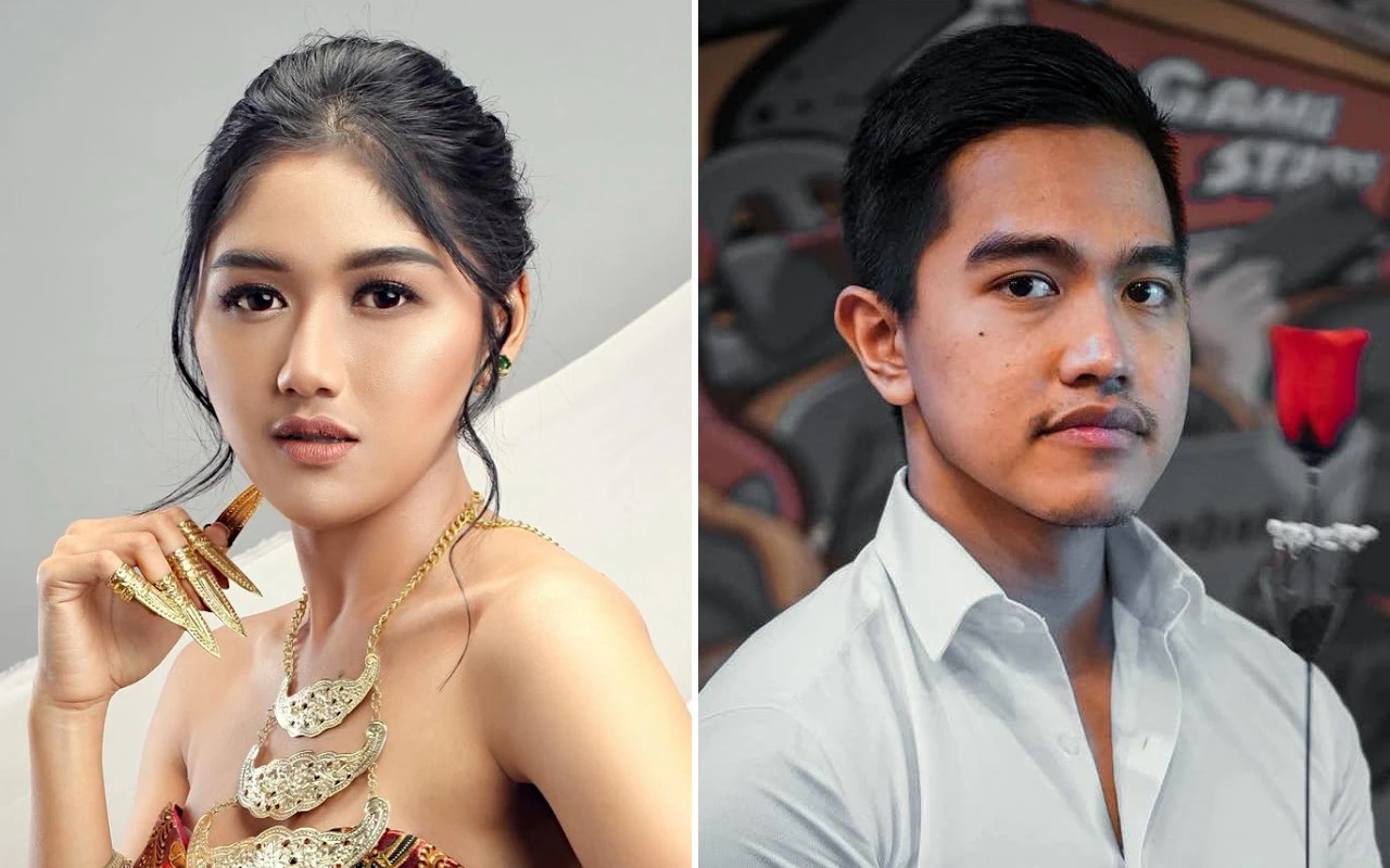 Putri Indonesia 2022 Erina Gudono dan putra bungsu Presiden Jokowi Kaesang Pangarep. (Foto: Istimewa)