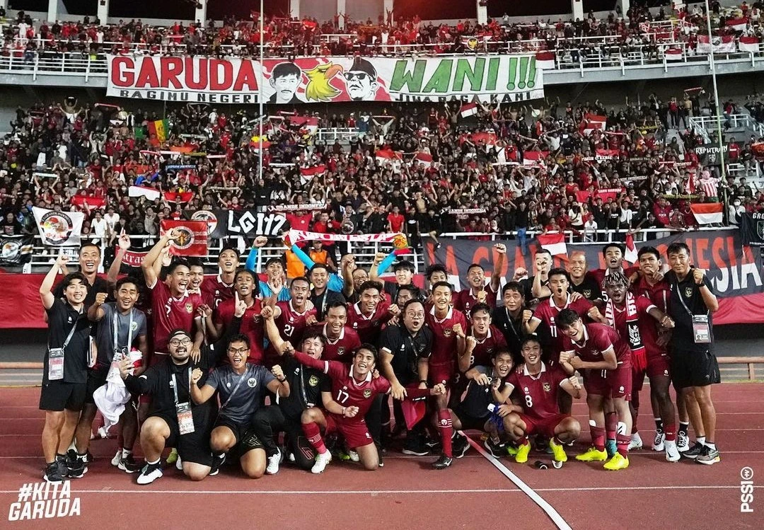 Foto: Selamat! Garuda Nusantara Lolos ke Piala AFC U-20 2023 Usai Taklukkan Vietnam 3-2 | Pifa Net