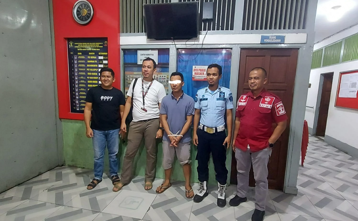 Foto: Kanwil Dukung Pengungkapan Kasus Narkoba Pesanan Napi Lapas Pontianak | Pifa Net