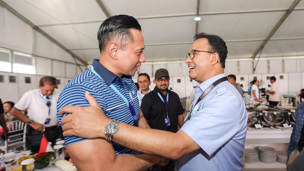 Foto: Demokrat Soal Duet Anies-AHY: Kata Lembaga Survei Besar, Hampir Tanpa Tanding! | Pifa Net