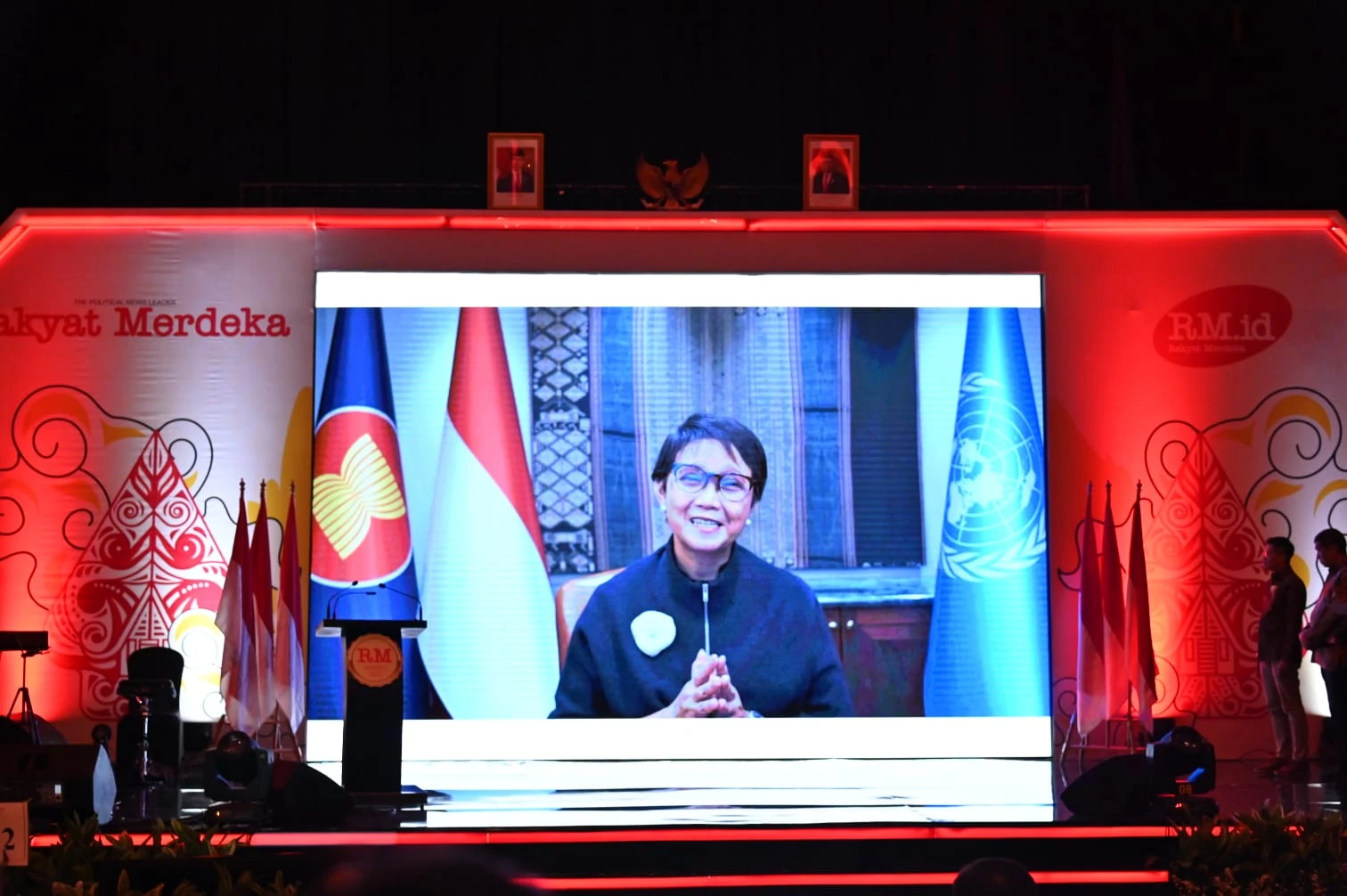 Foto: Diplomasi Vaksin RI Diapresiasi PBB: Menlu Retno Diganjar Penghargaan Rakyat Merdeka Award 2022 | Pifa Net