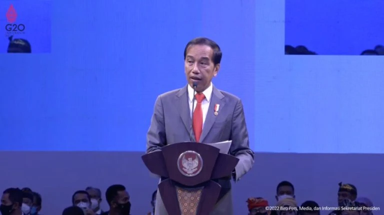 Foto: Presiden Jokowi Ajak Parlemen G20 Perkuat Kerja Sama untuk Pemulihan Ekonomi Global | Pifa Net