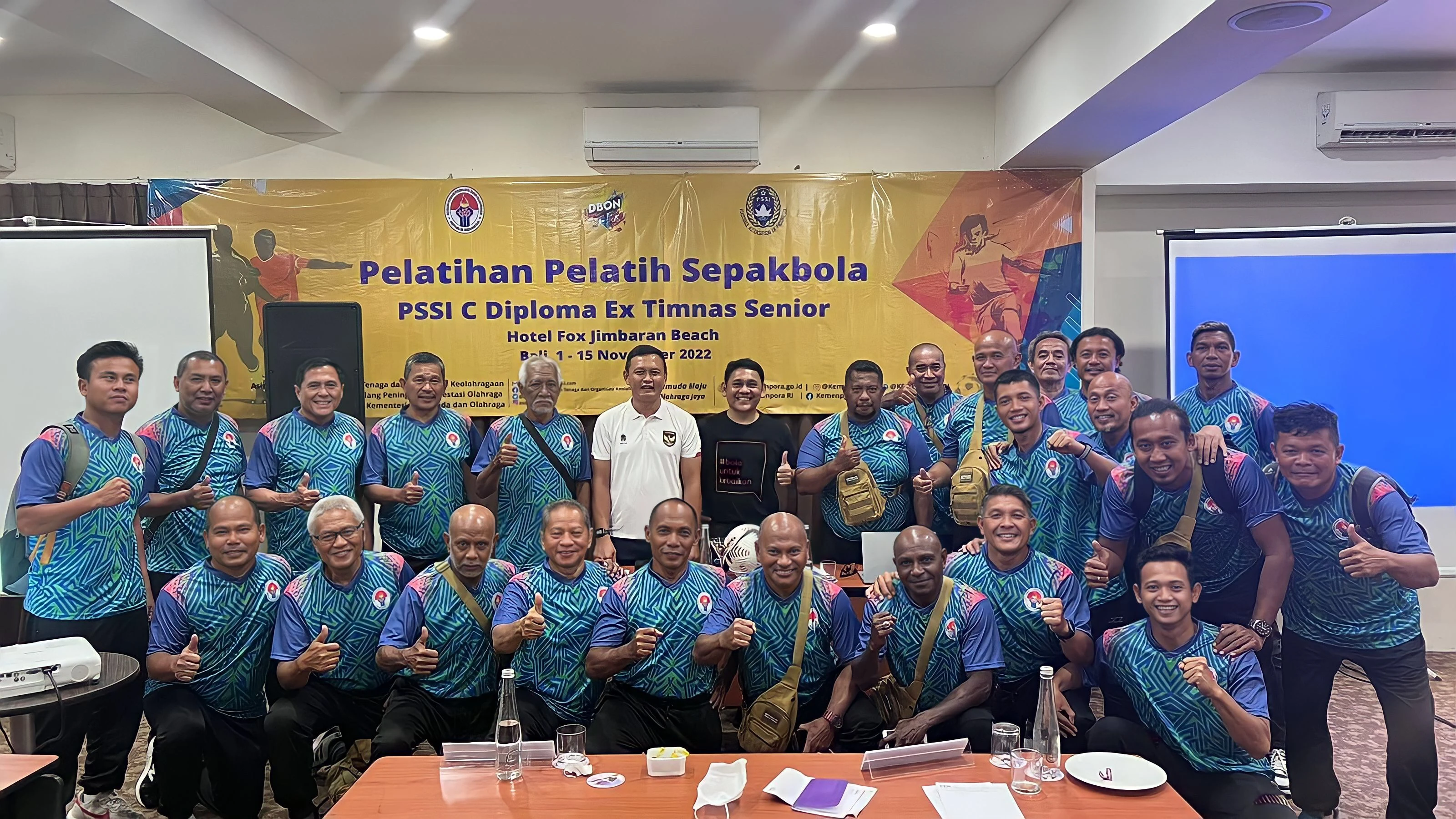 Kursus kepelatihan lisensi C PSSI bersama Kemenpora. (Foto: Dok. PSSI)