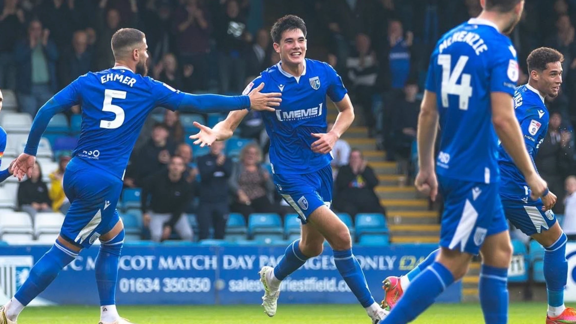 Pemain Timnas Indonesia, Elkan Baggott. (Foto: Dok. Gillingham FC)
