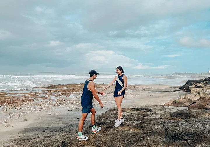 Kemesraan Gisella Anastasia dengan Rino Soedarjo. (Instagram @gisel_la)