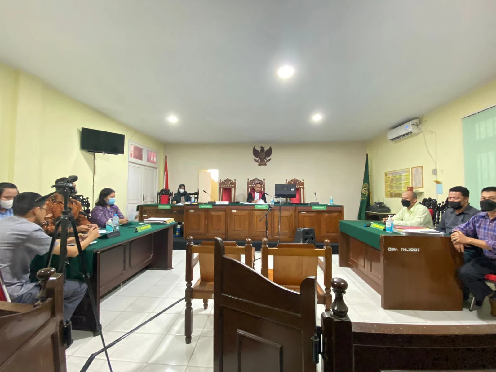 Sidang tersangka NC. (Foto: Dok. PIFA/Riski)
